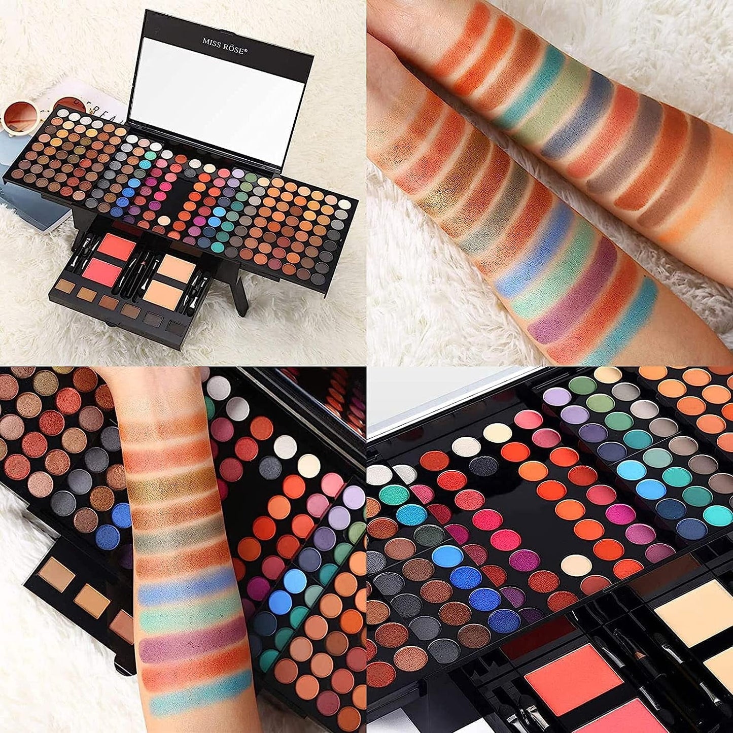 190 Colors Makeup Kit,Professional Makeup Kits for Women Full Kit,All