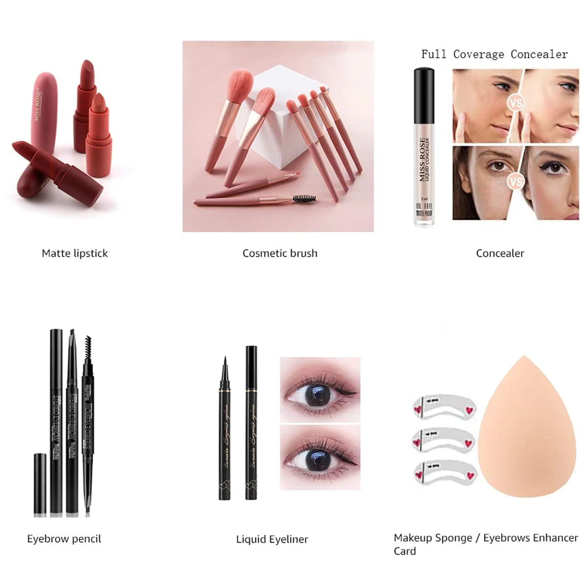 190 Colors Makeup Kit,Professional Makeup Kits for Women Full Kit,All