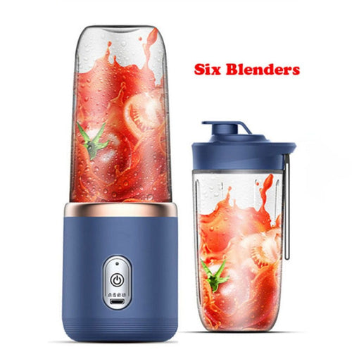 πͺ Power Her Blender β 6-Blade Portable Juice Mixer (400ml)