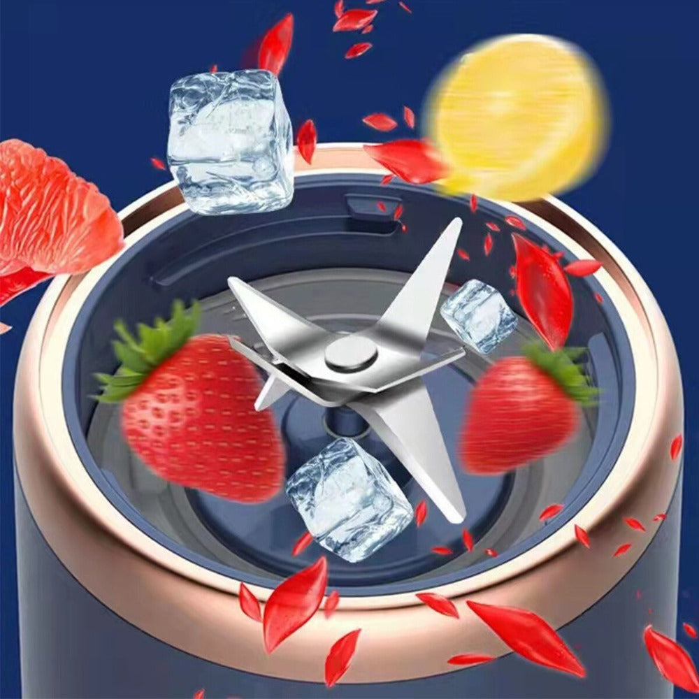 πͺ Power Her Blender β 6-Blade Portable Juice Mixer (400ml)