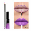 36 Color Matte Lip Gloss Lip Liner Matte Matte Lip Glaze Lipstick Pencil
