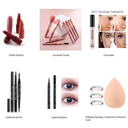 190 Colors Makeup Kit,Professional Makeup Kits for Women Full Kit,All