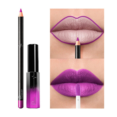 36 Color Matte Lip Gloss Lip Liner Matte Matte Lip Glaze Lipstick Pencil