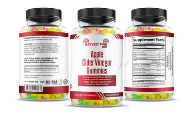 Apple Cider Vinegar Gummies for Weight Loss Support | Boost Energy &