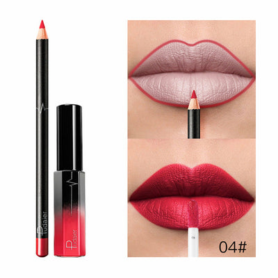 36 Color Matte Lip Gloss Lip Liner Matte Matte Lip Glaze Lipstick Pencil