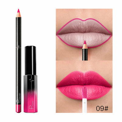 36 Color Matte Lip Gloss Lip Liner Matte Matte Lip Glaze Lipstick Pencil