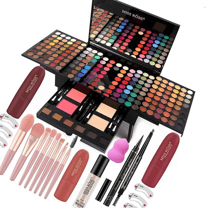 190 Colors Makeup Kit,Professional Makeup Kits for Women Full Kit,All