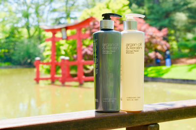 Caroline Chu Argan Oil & Keratin Damage Repair Haircare Duo