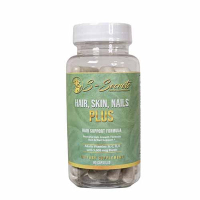 Women and Men Hair, Skin, Nails Plus Extra Strength Biotin 5000mcg,